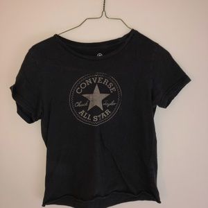 Converse crop top